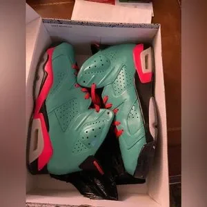 Jordan | Shoes | Custom Jordan 6 Retro South Beach 5 | Poshmark display picture 1